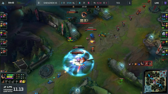 飞牛带队RW侠终结AG超玩会17连胜的精彩对决